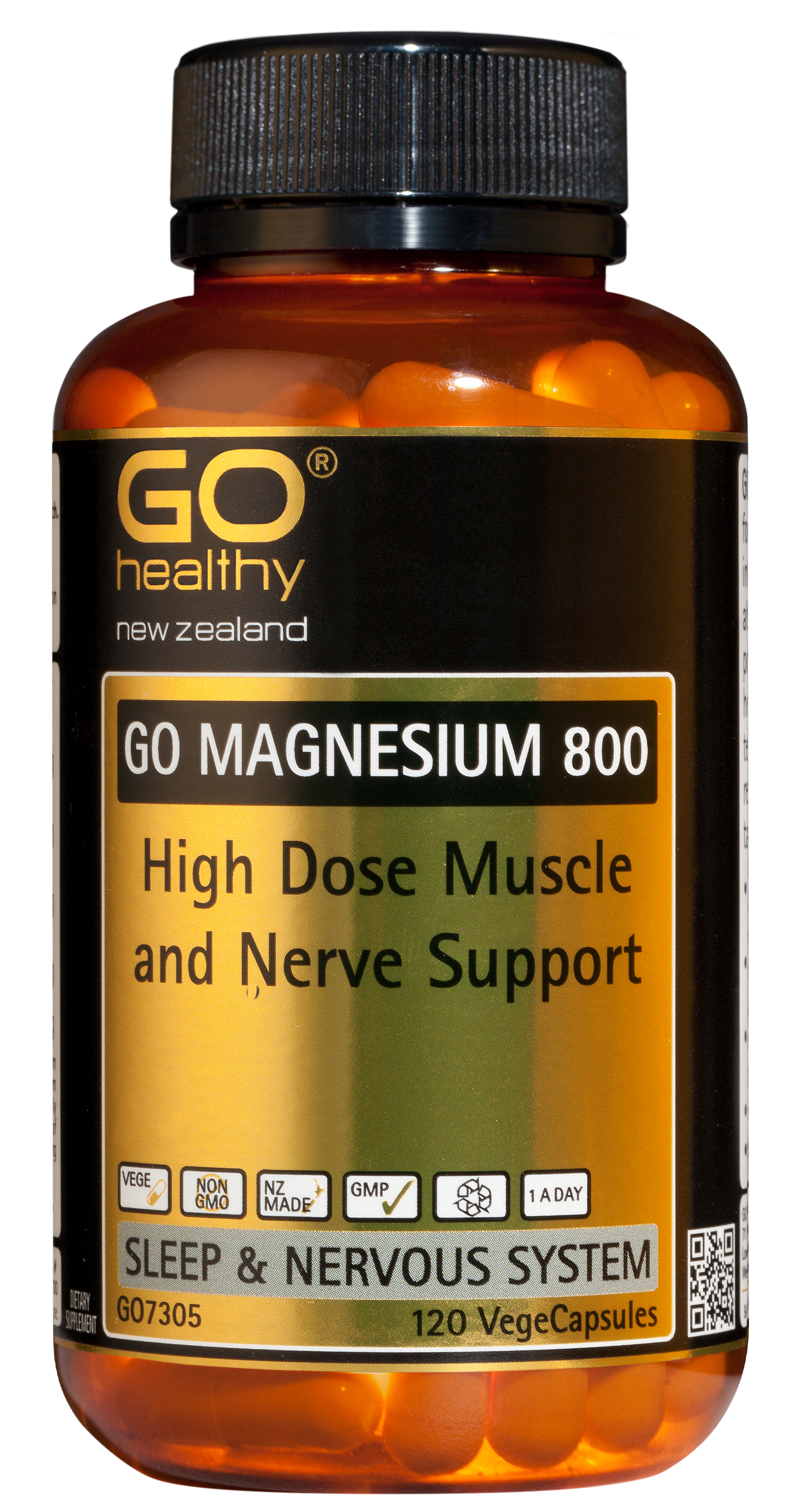GO Healthy Magnesium 800 120 VegeCaps